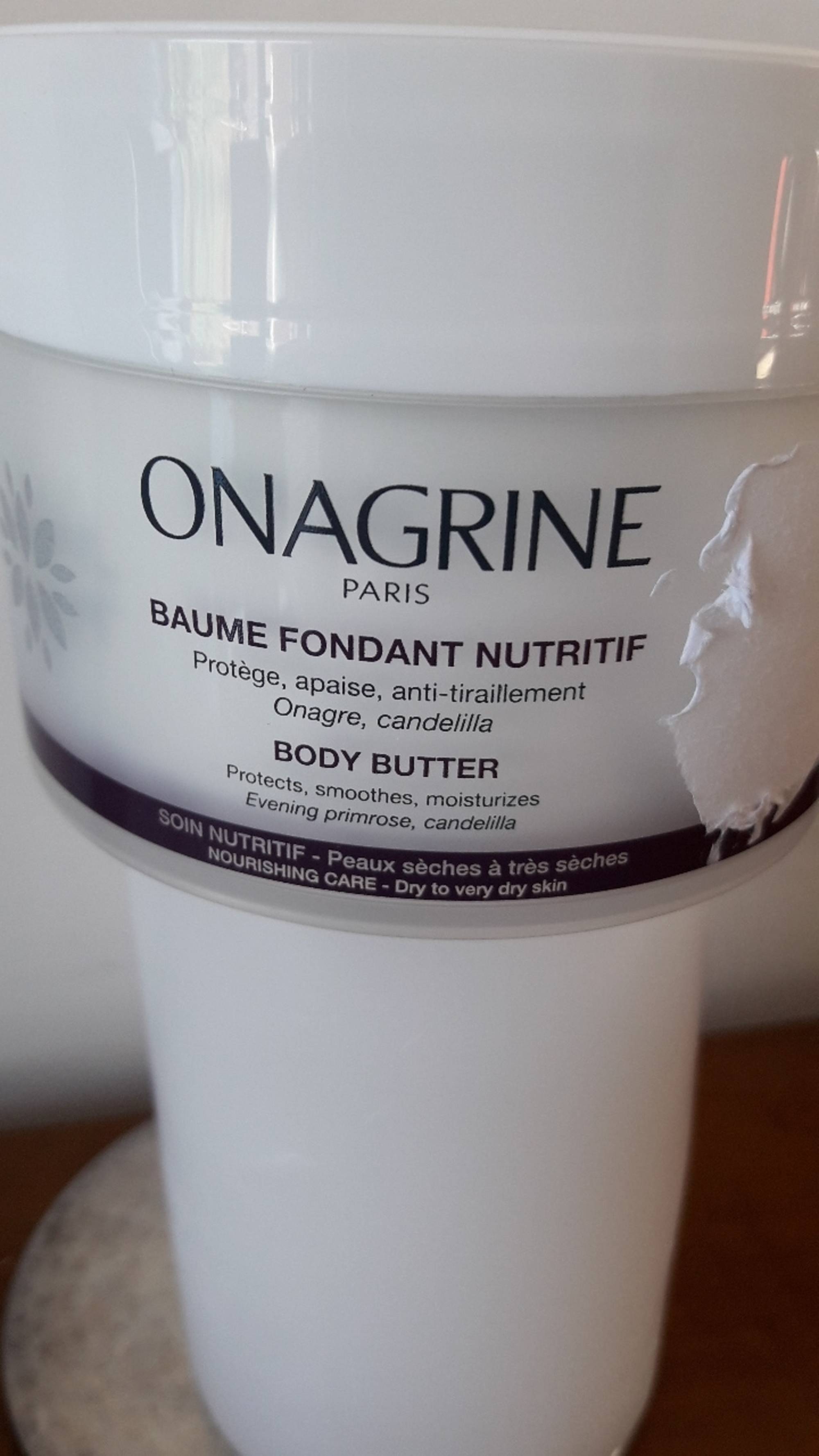 ONAGRINE - Baume fondant nutritif