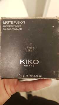 KIKO - Matte fusion - Poudre compacte