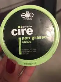 ELITE MODELS - Cire coiffante non grasse