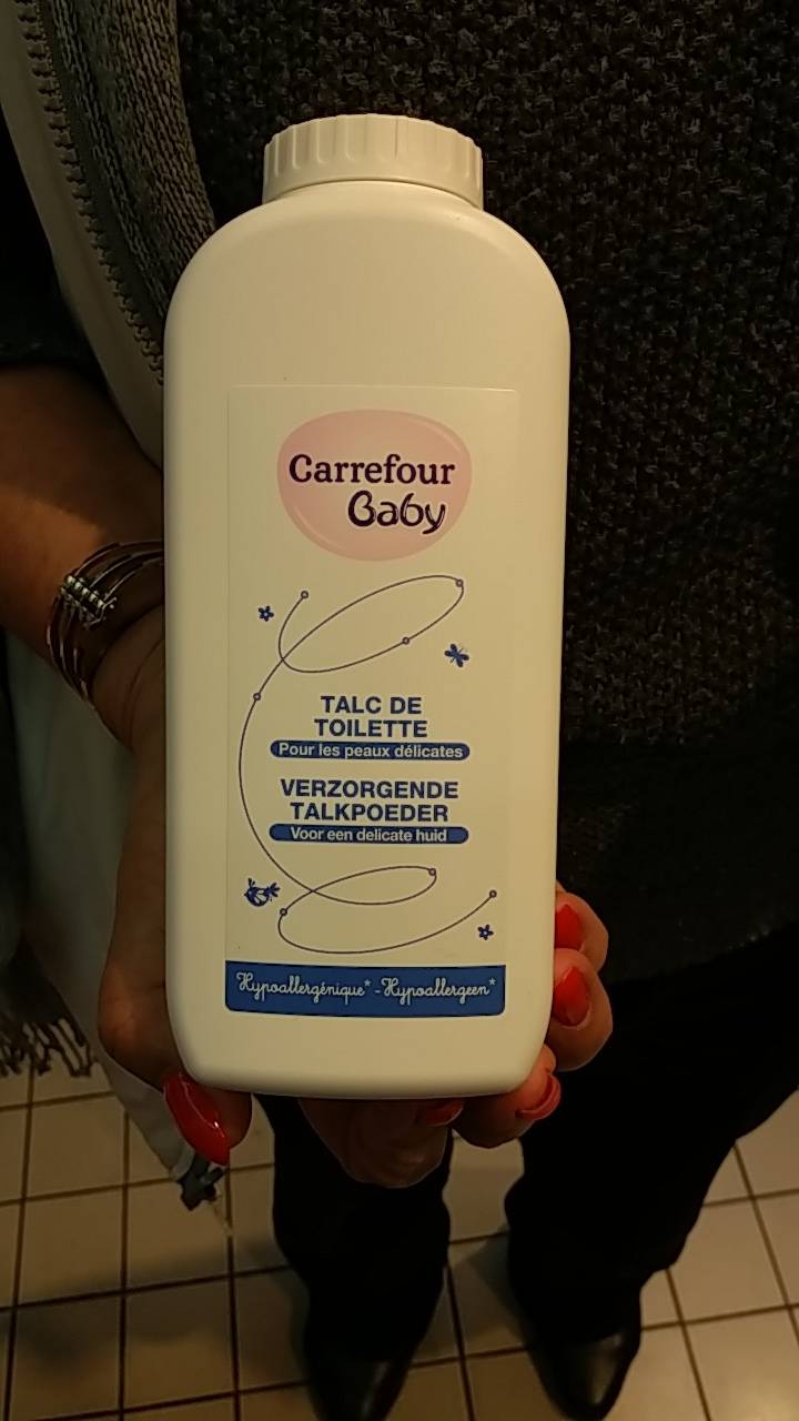 Talc de toilette Carrefour Baby