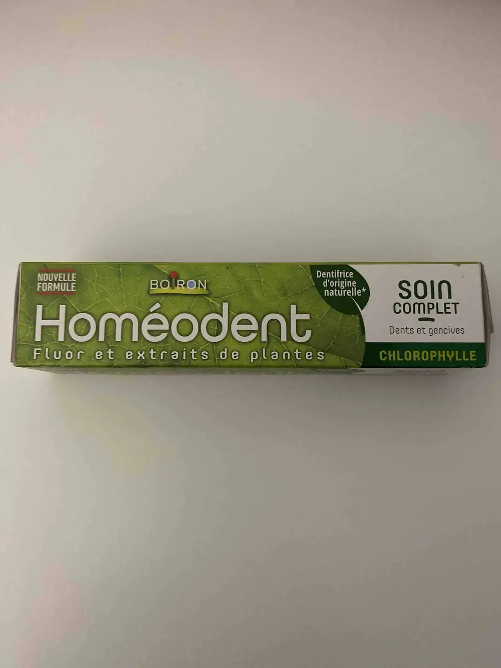 BOIRON - Homéodent Fluor et extraits de plantes - Dentifrice