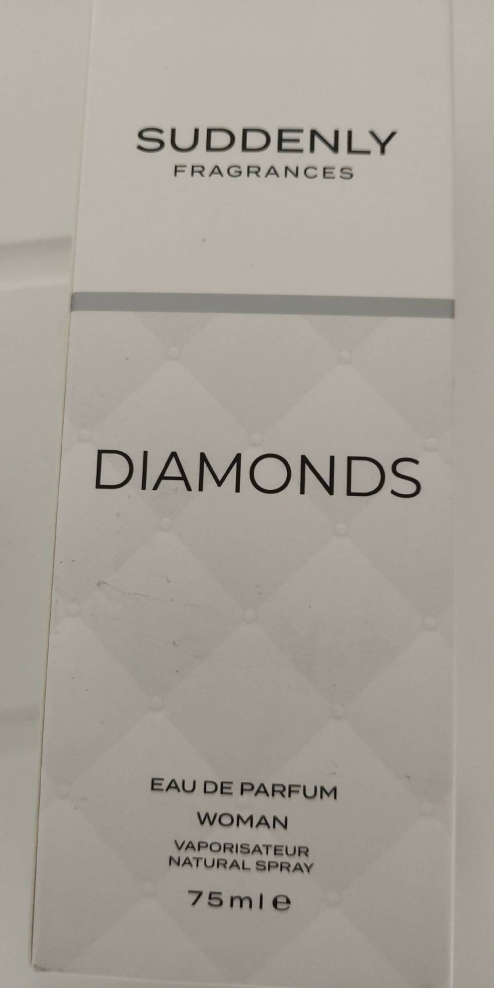 SUDDENLY - Diamonds - Eau de parfum woman