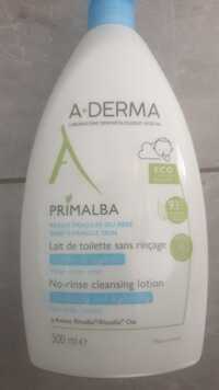 A-DERMA - Primalba - Lait de toilette sans rinçage