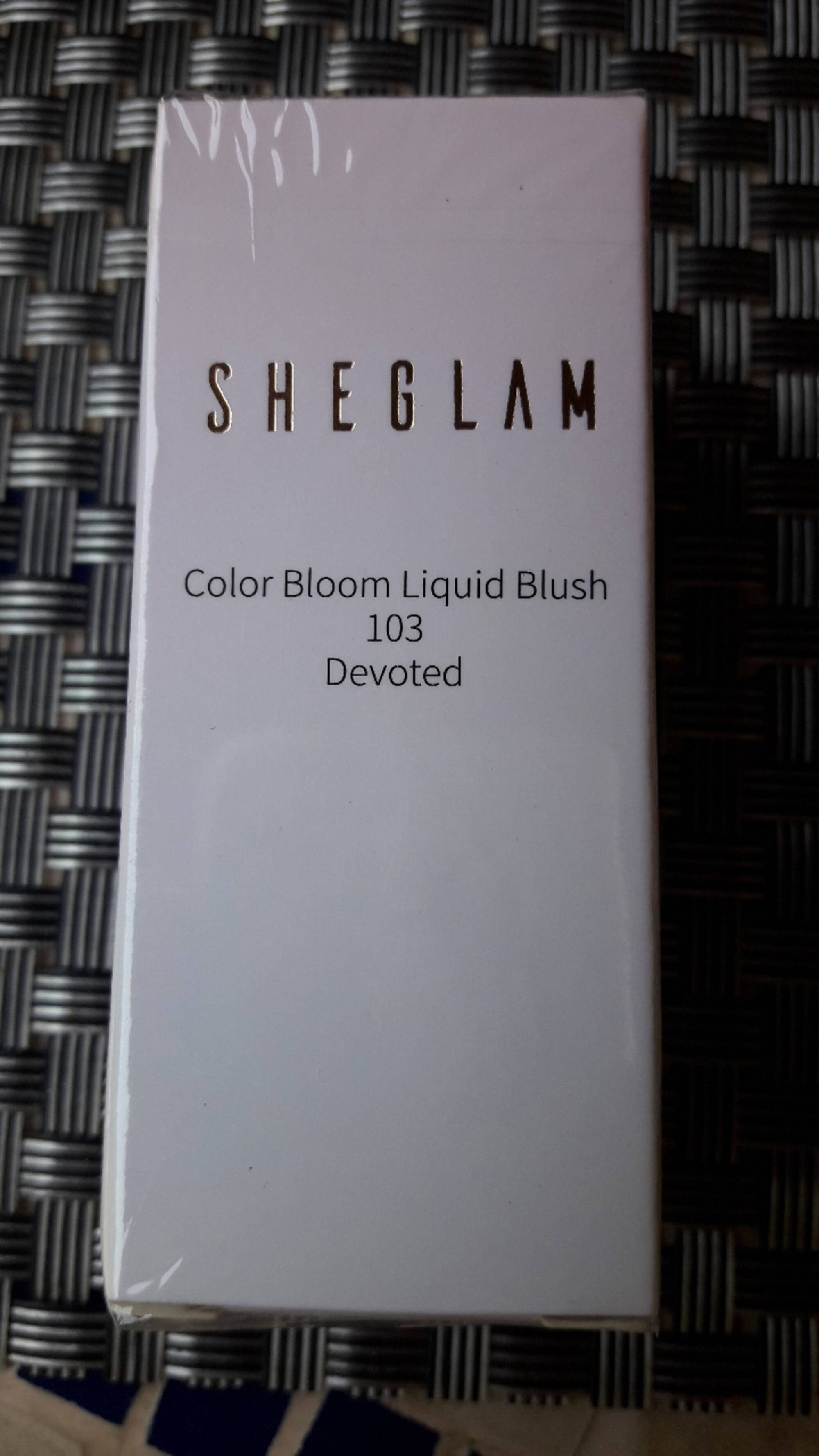 SHEGLAM - Color bloom liquid blush 103 Devoted