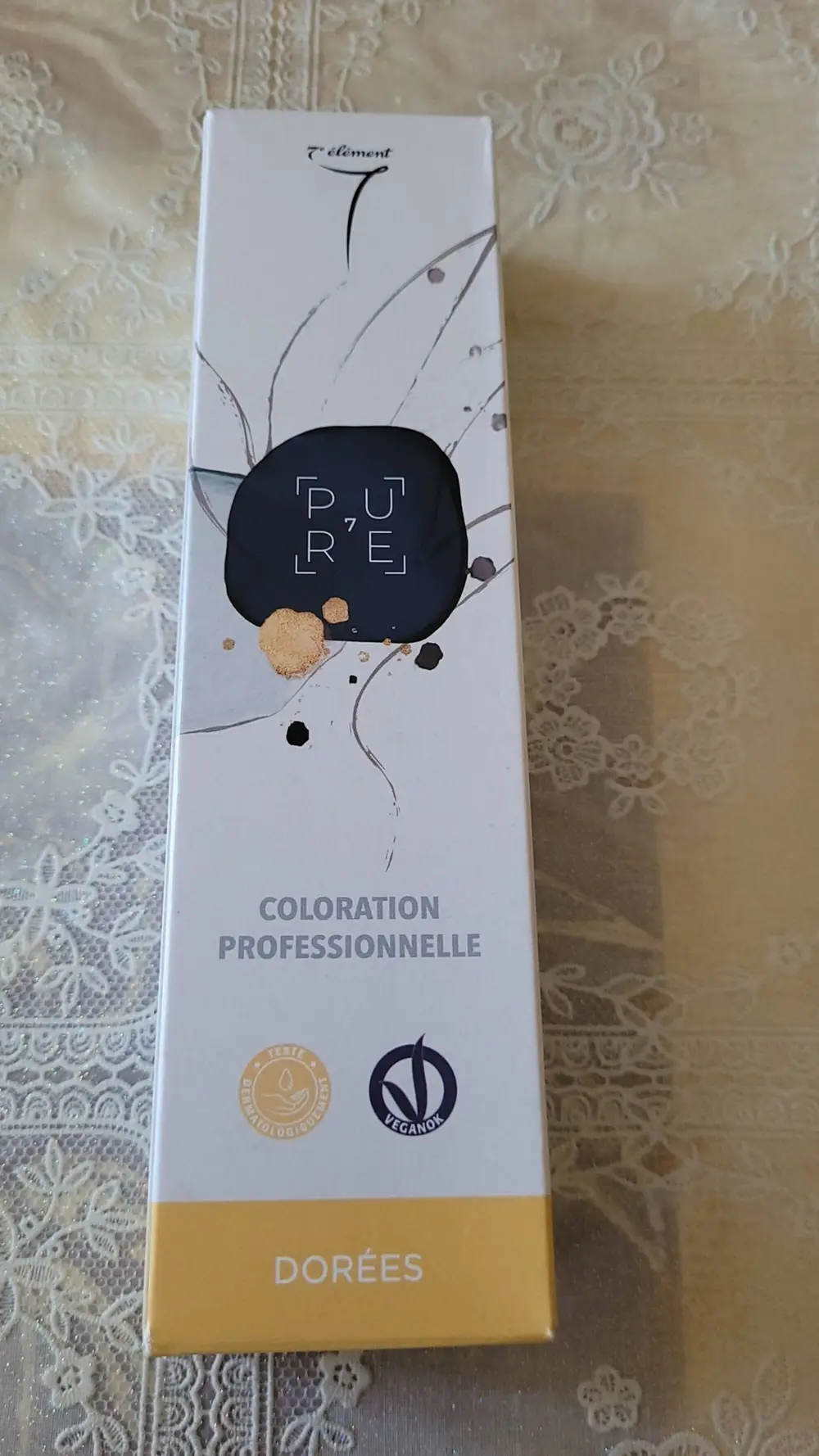 7 ELEMENT - Pure Coloration professionnelle dorées