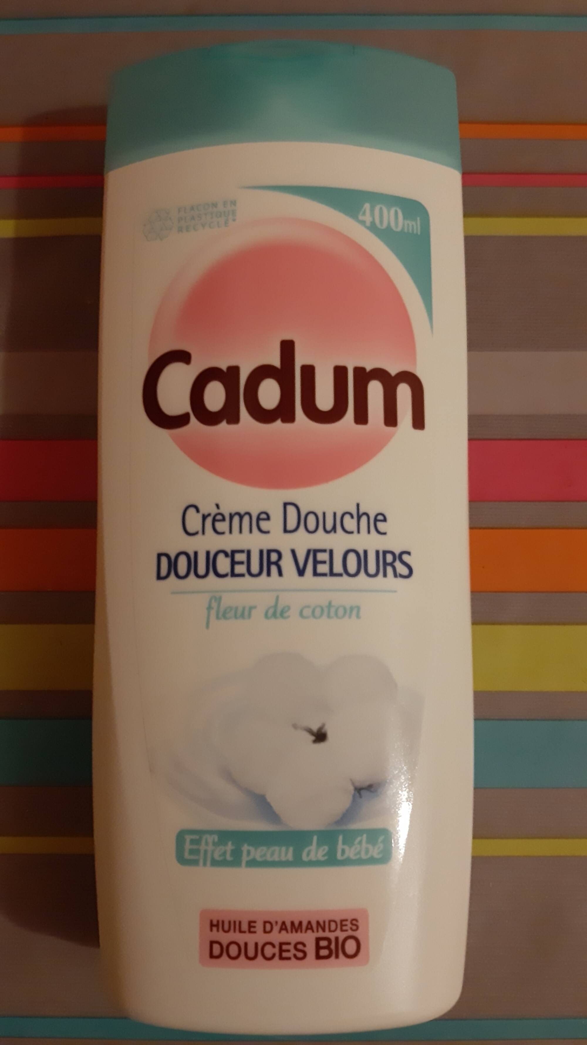 CADUM - Douceur velours - Crème douche Fleur de coton