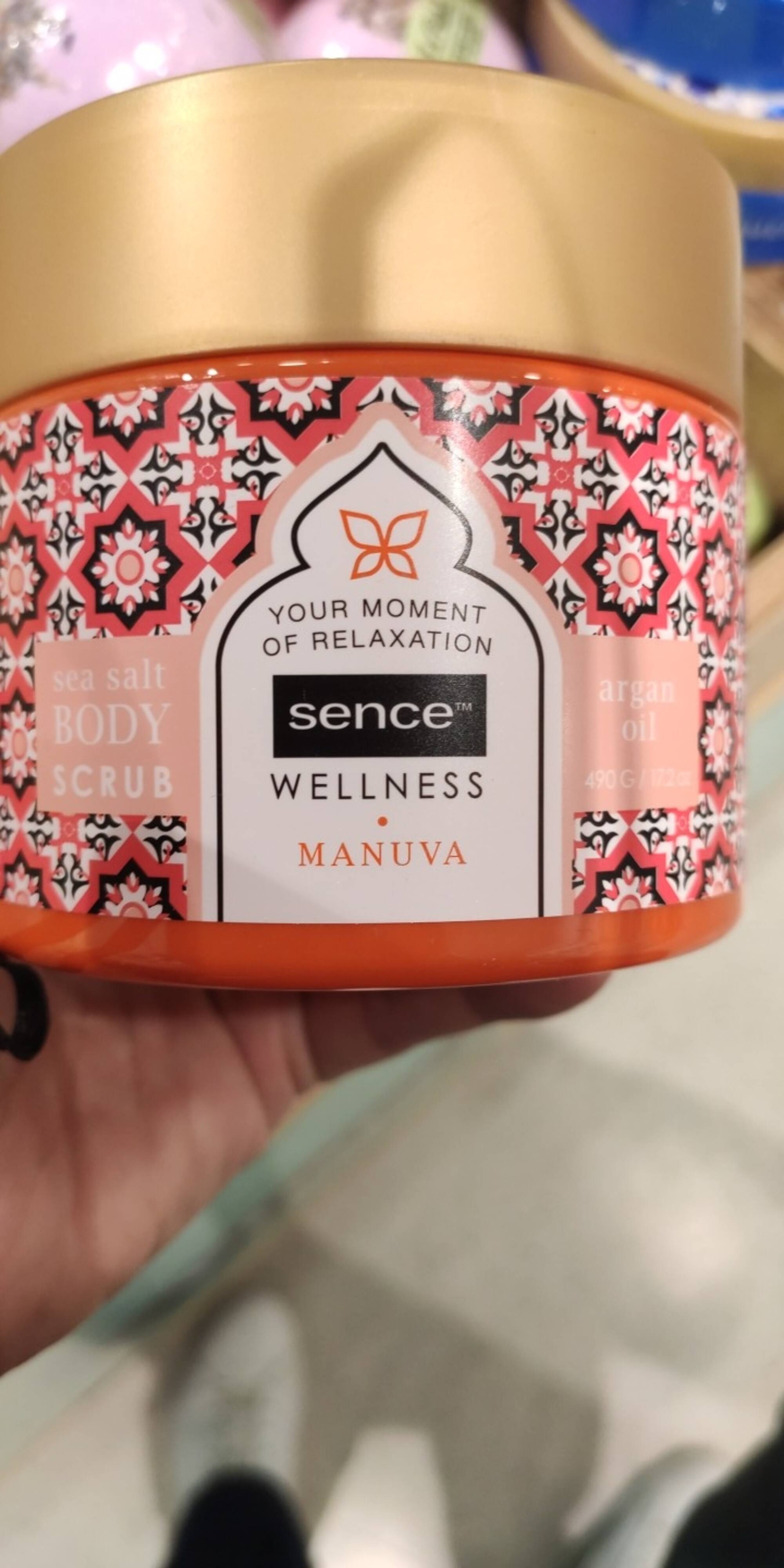 SENSE - Wellness manuva - Sea salt body scrub argan oil
