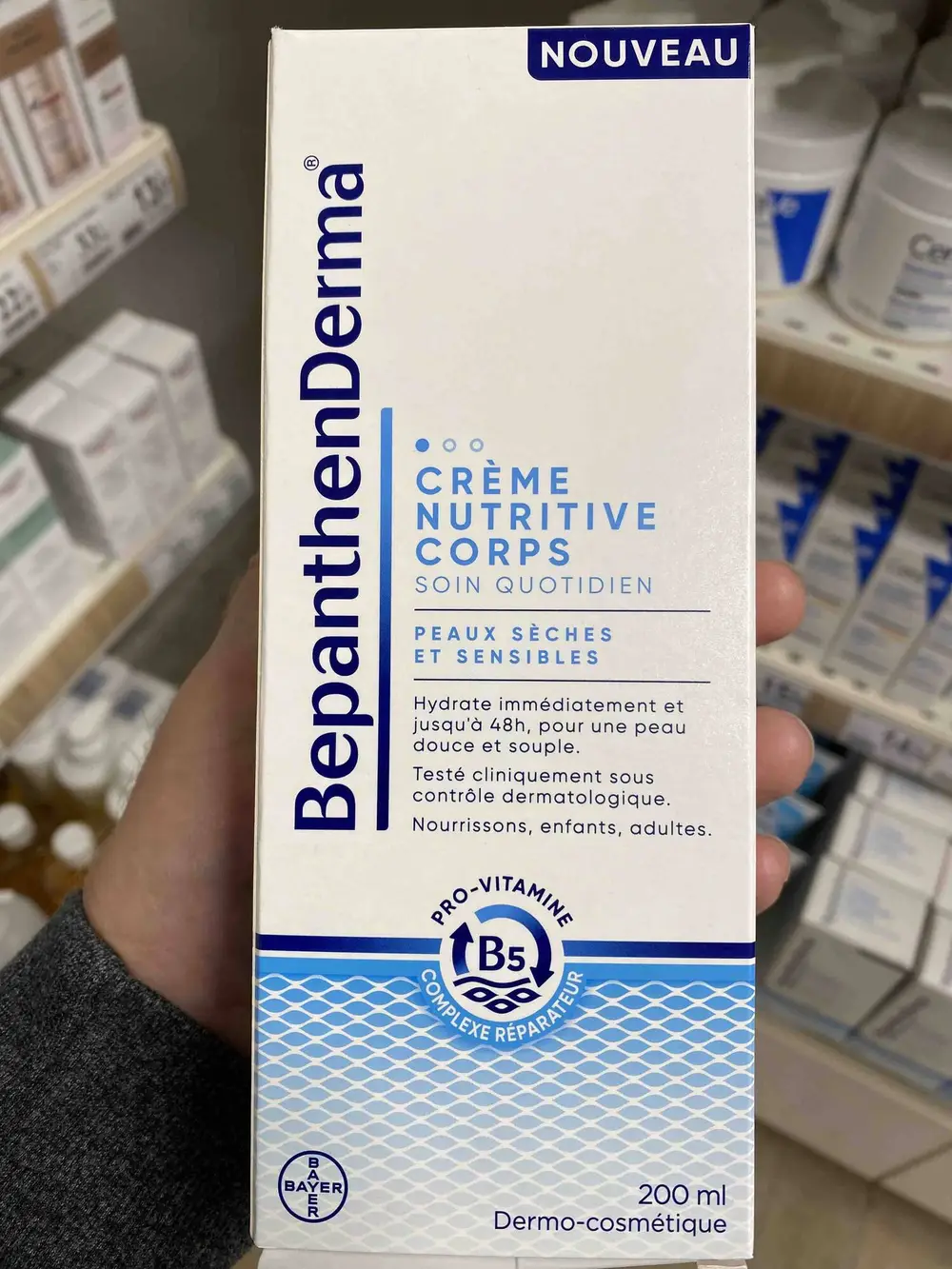 BEPANTHEN - BepanthenDerma - Crème nutritive corps