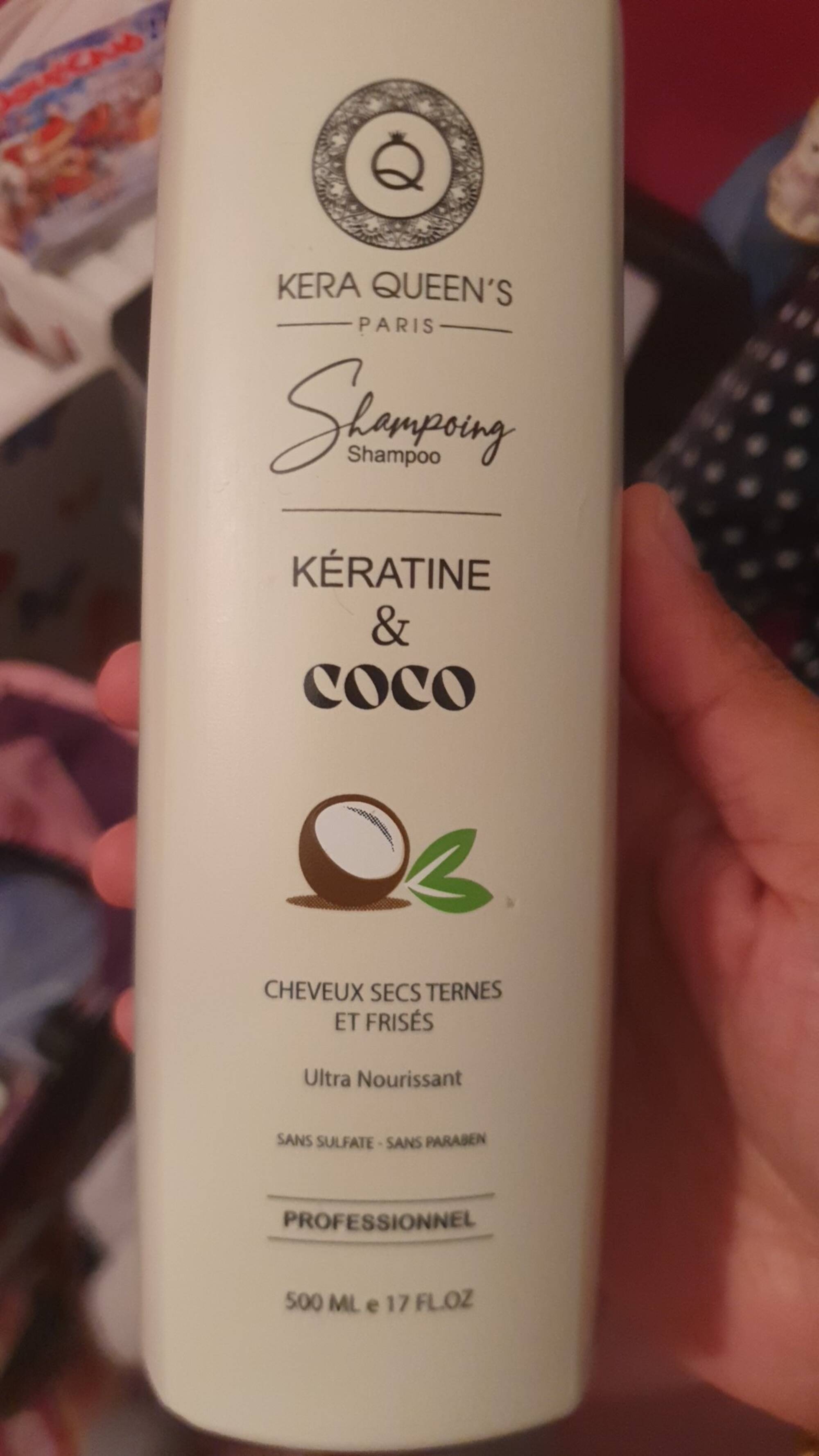 KERA QUEEN'S - Shampooing Kératine & Coco