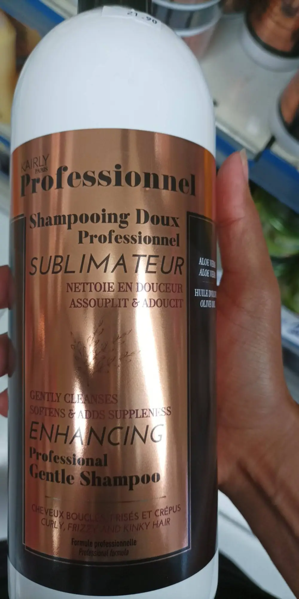 KAIRLY PARIS - Shampooing doux professionnel Sublimateur