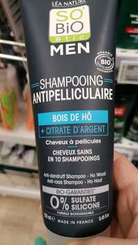 SO'BIO ÉTIC - Men - Shampooing antipelliculaire bois de hô