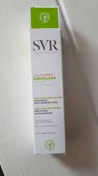 SVR LABORATOIRE DERMATOLOGIQUE - Sebiaclear - Creme SPF50+ 