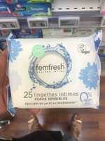 FEMFRESH - Lingettes intimes peaux sensibles