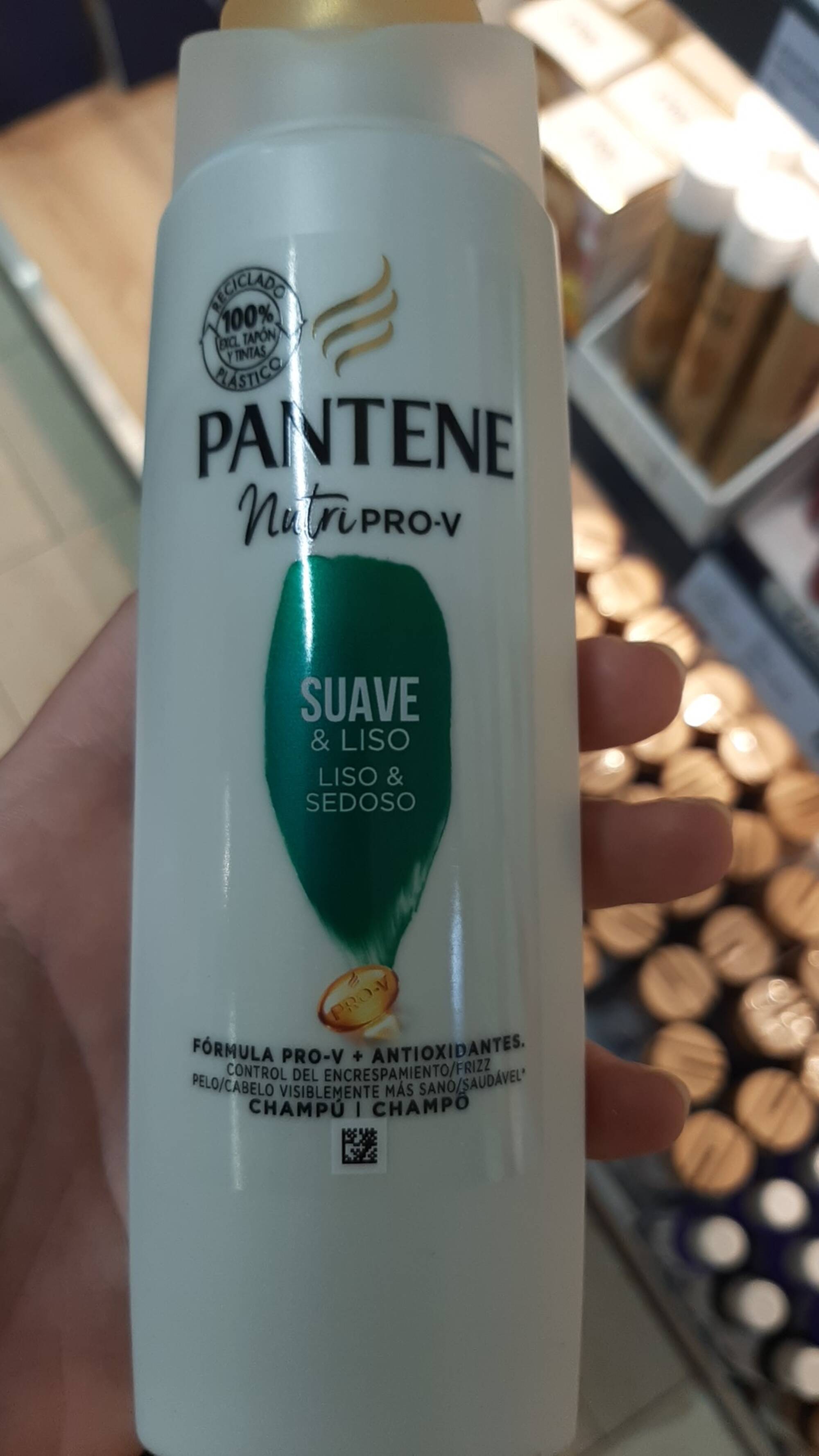 PANTENE - Nutri pro-v - Champú suave & liso 