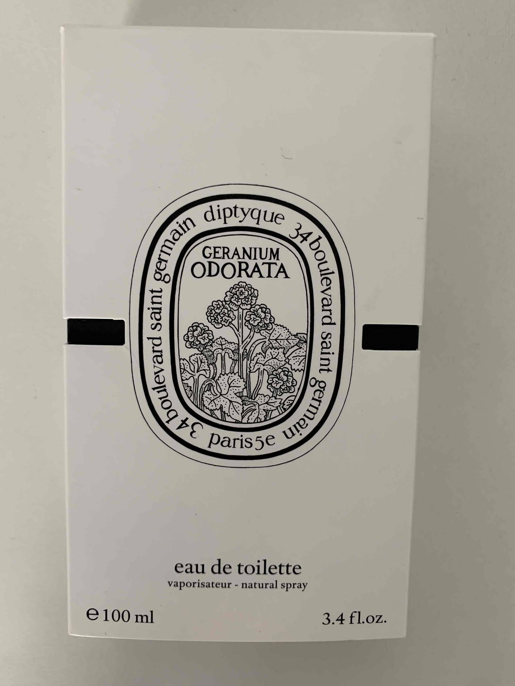 DIPTYQUE - Géranium odorata - Eau de toilette