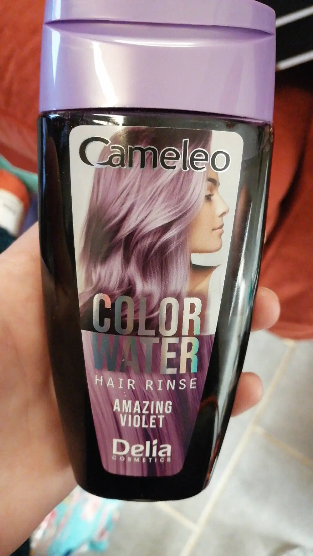 DELIA COSMETICS - Cameleo - Color water hair rinse amazing violet