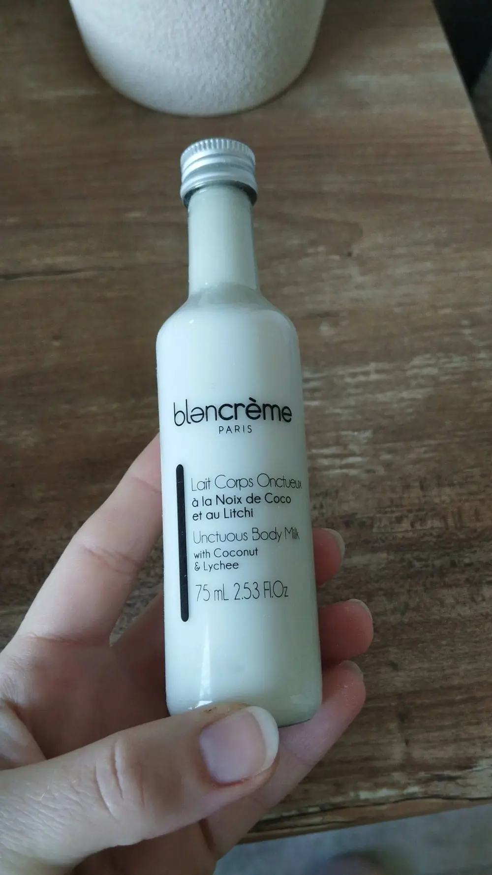 BLANCRÈME PARIS - Lait corps onctueux à la noix de coco et au litchi c;