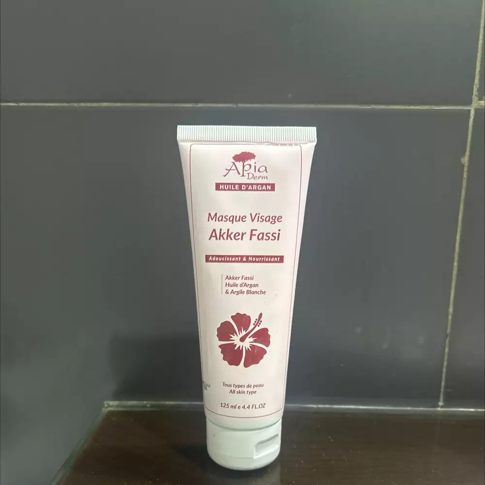 APIA DERM - Huile d'argan - Masque visage akker fassi
