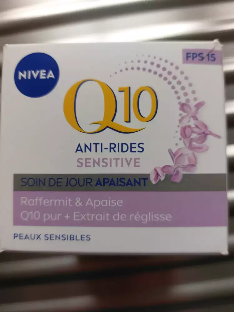 NIVEA - Q10 Soin de jour apaisant - Anti-rides sensitive