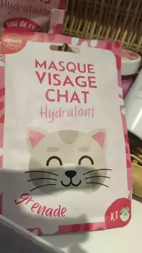 FRENCH TENDANCE - Grenade - Masque visage chat hydratant