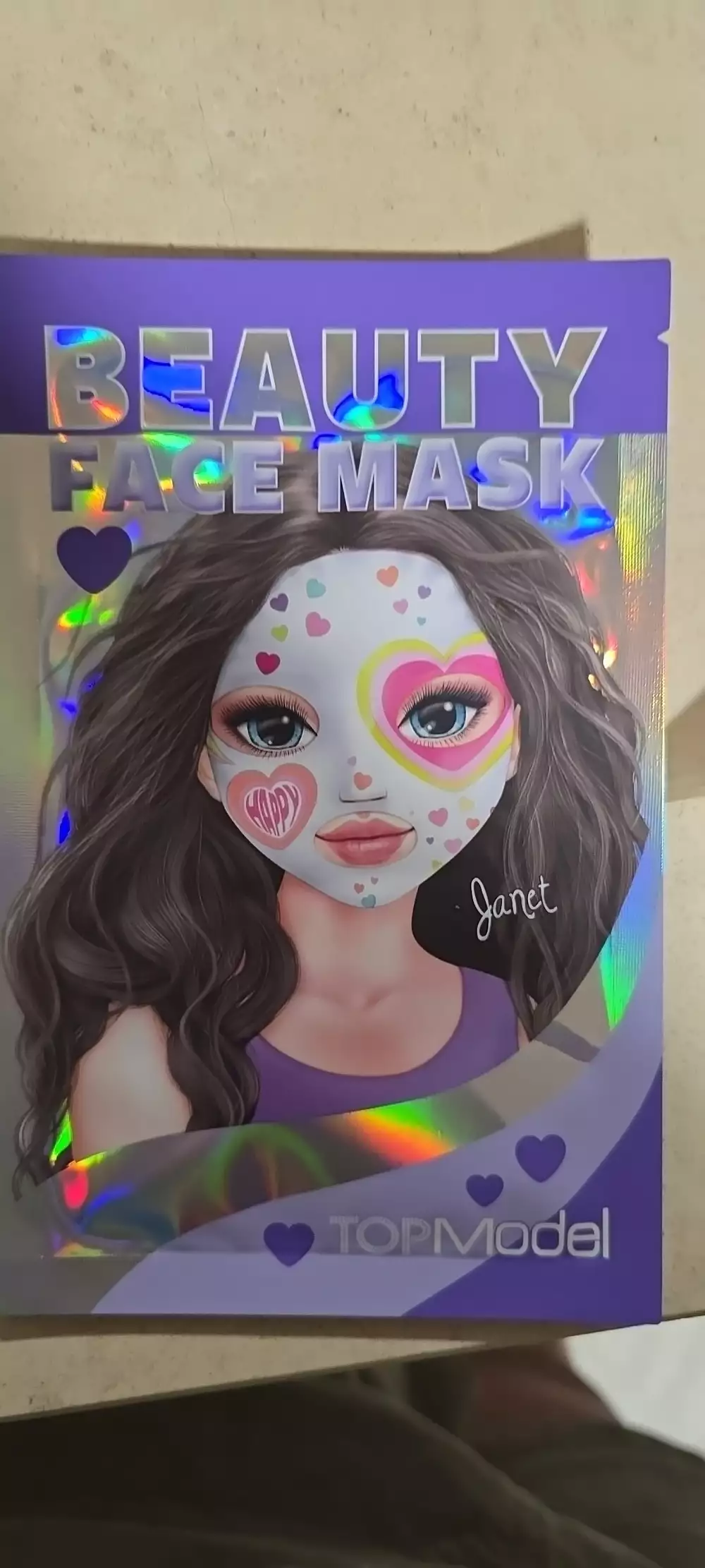 TOP MODEL - Janet - Beauty face mask 