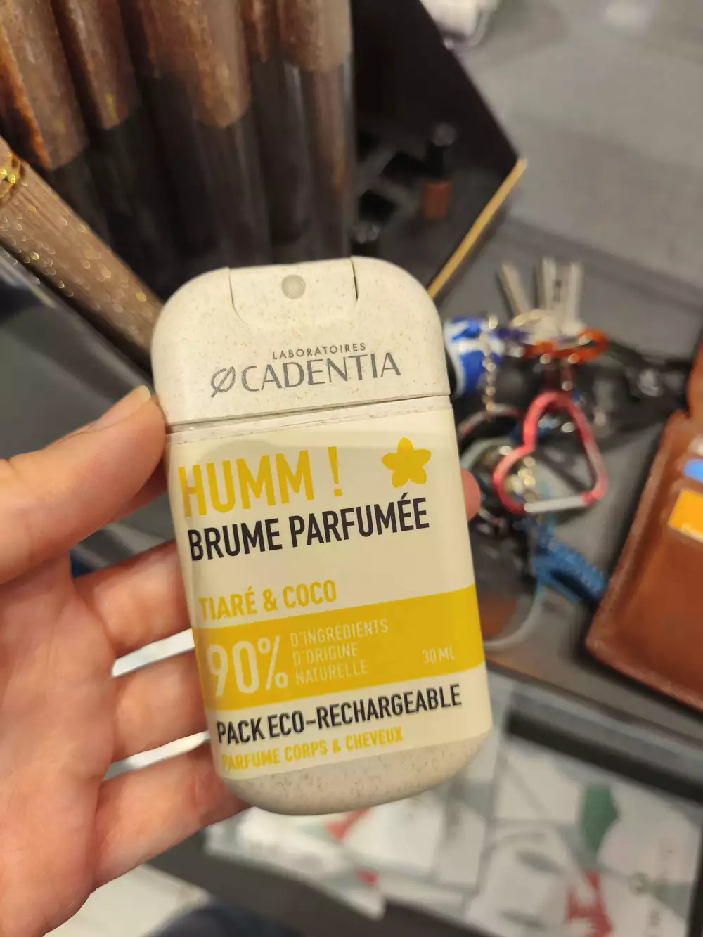 LABORATOIRES CADENTIA - Brume parfumée corps & cheveux tiaré & coco