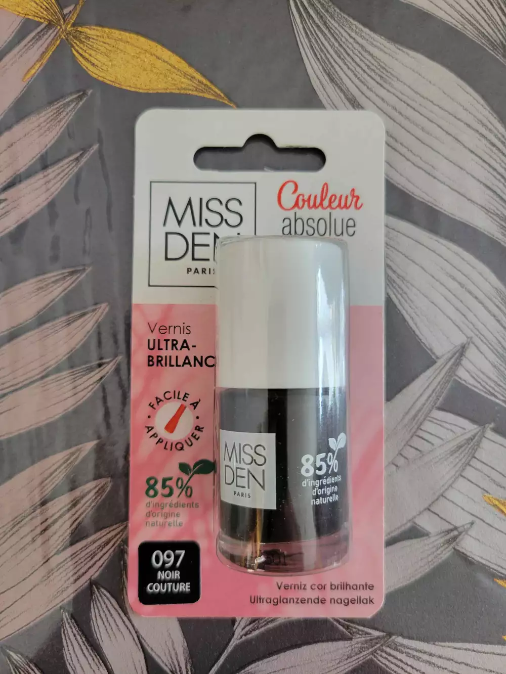MISS DEN - Vernis couleur absolue 097 nior couture