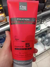CIEN MEN - Gel coiffant fixation extra forte force 5