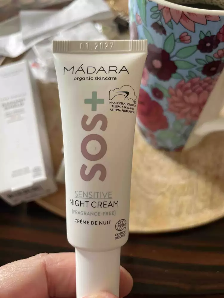 MÁDARA - Sos+ sensitive - Crème de nuit