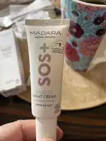 MÁDARA - Sos+ sensitive - Crème de nuit