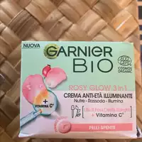 GARNIER - Bio rosy glow 3 in 1 crema anti-età Illuminante