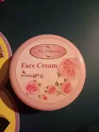 FINE PERFUMERY - Face cream rose 