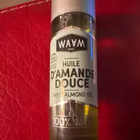 WAAM - Huile d’amande douce 