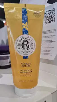 ROGER & GALLET - Vanille soleil - Gel douche bienfaisant