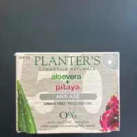 PLANTER'S - Aloe vera + pitaya - Anti-âge crema viso SPF 15