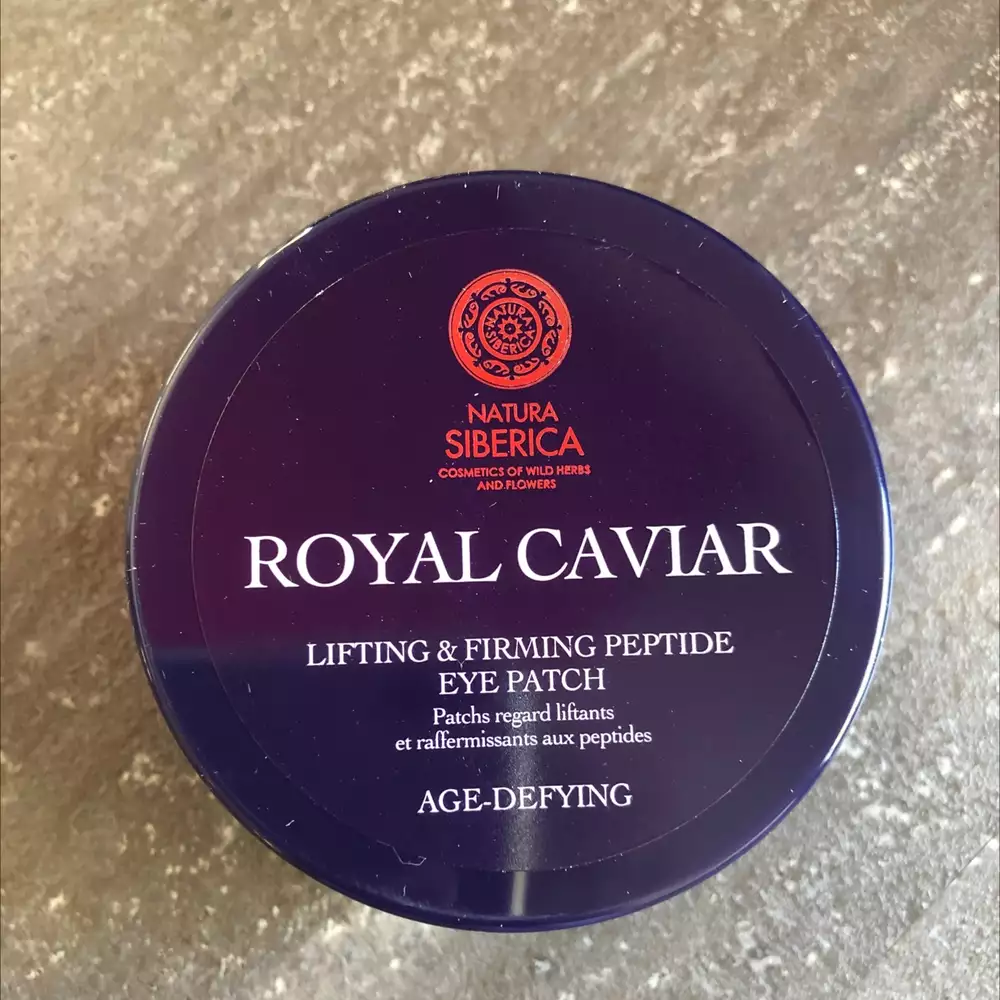 NATURA SIBERICA - Royal caviar - Lifting & firming peptide eye patch