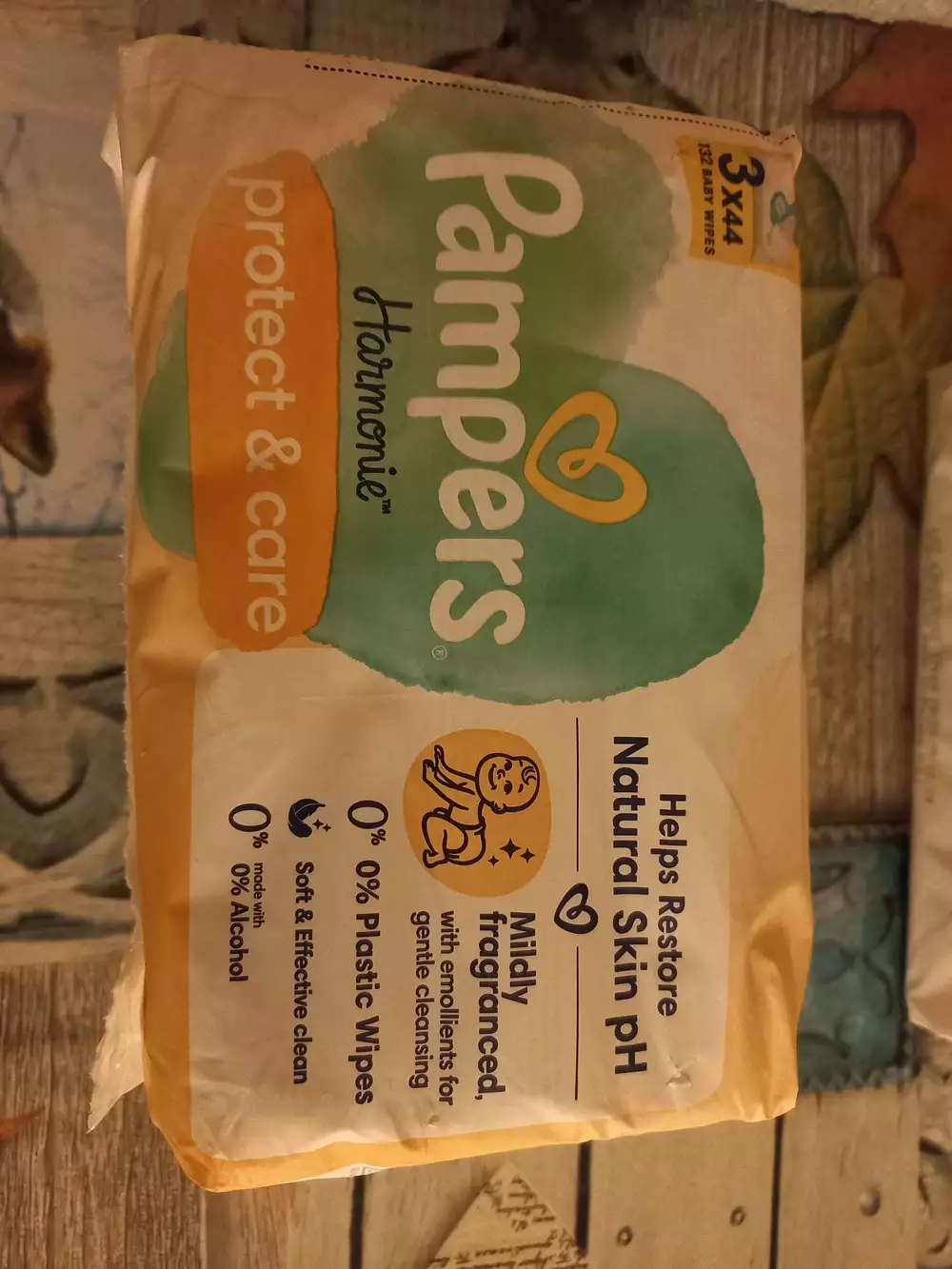 PAMPERS - Harmonie protect & care - Baby wipes