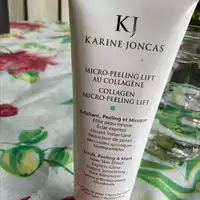 KARINE JONCAS - Micro-peeling lift au collagène