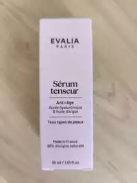 EVALIA - Sérum tenseur anti-âge