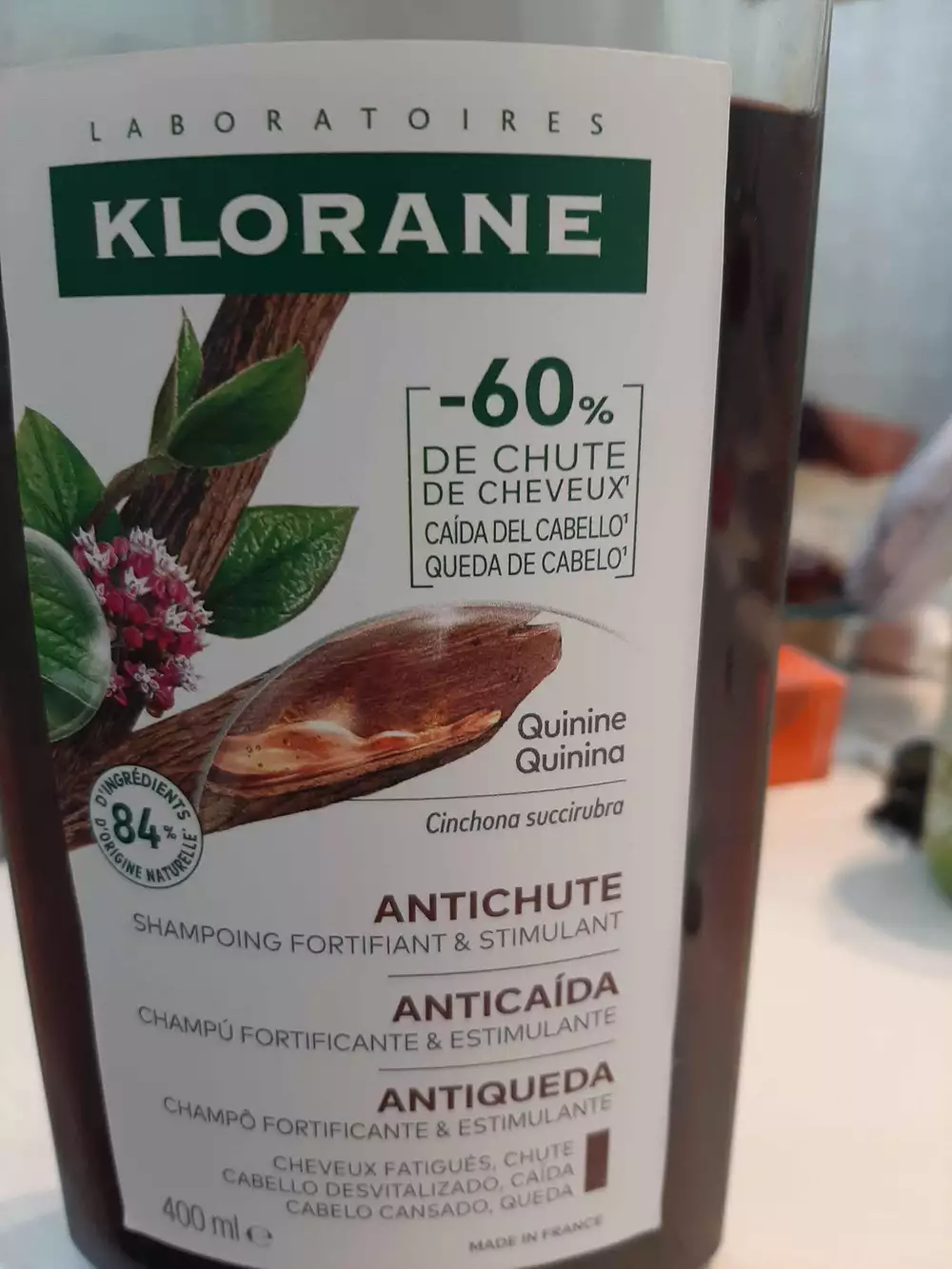 KLORANE - Antichute - Shampooing fortifiant et stimulant