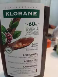 KLORANE - Antichute - Shampooing fortifiant et stimulant