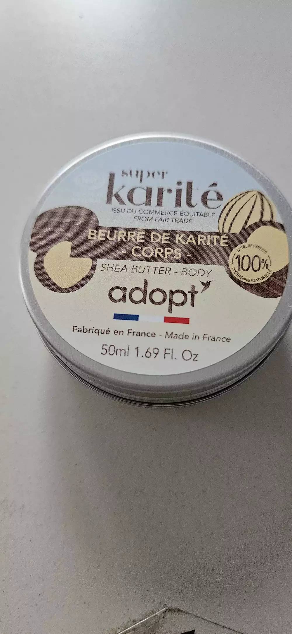 ADOPT' - Super karité - Beurre de karité corps
