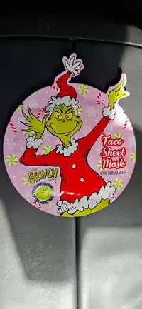 TOP BRANDS - Face sheet mask with vanilla scent
