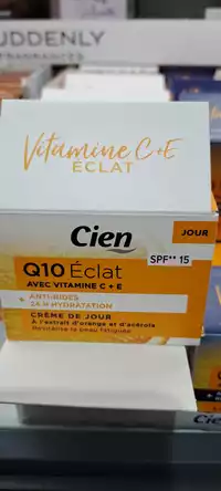 CIEN - Q10 éclat - Crème de jour SPF 15