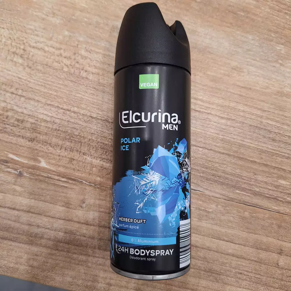 ELCURINA - Polar ice - Déodorant spray men 24h