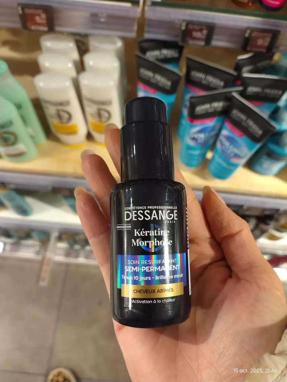 DESSANGE - Kératine morphose - Soin resurfaçant semi-permanent