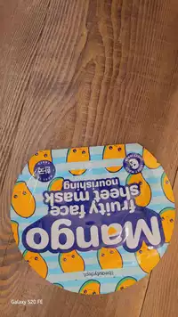 BEAUTYDEPT. - Mango - Fruity face sheet mask