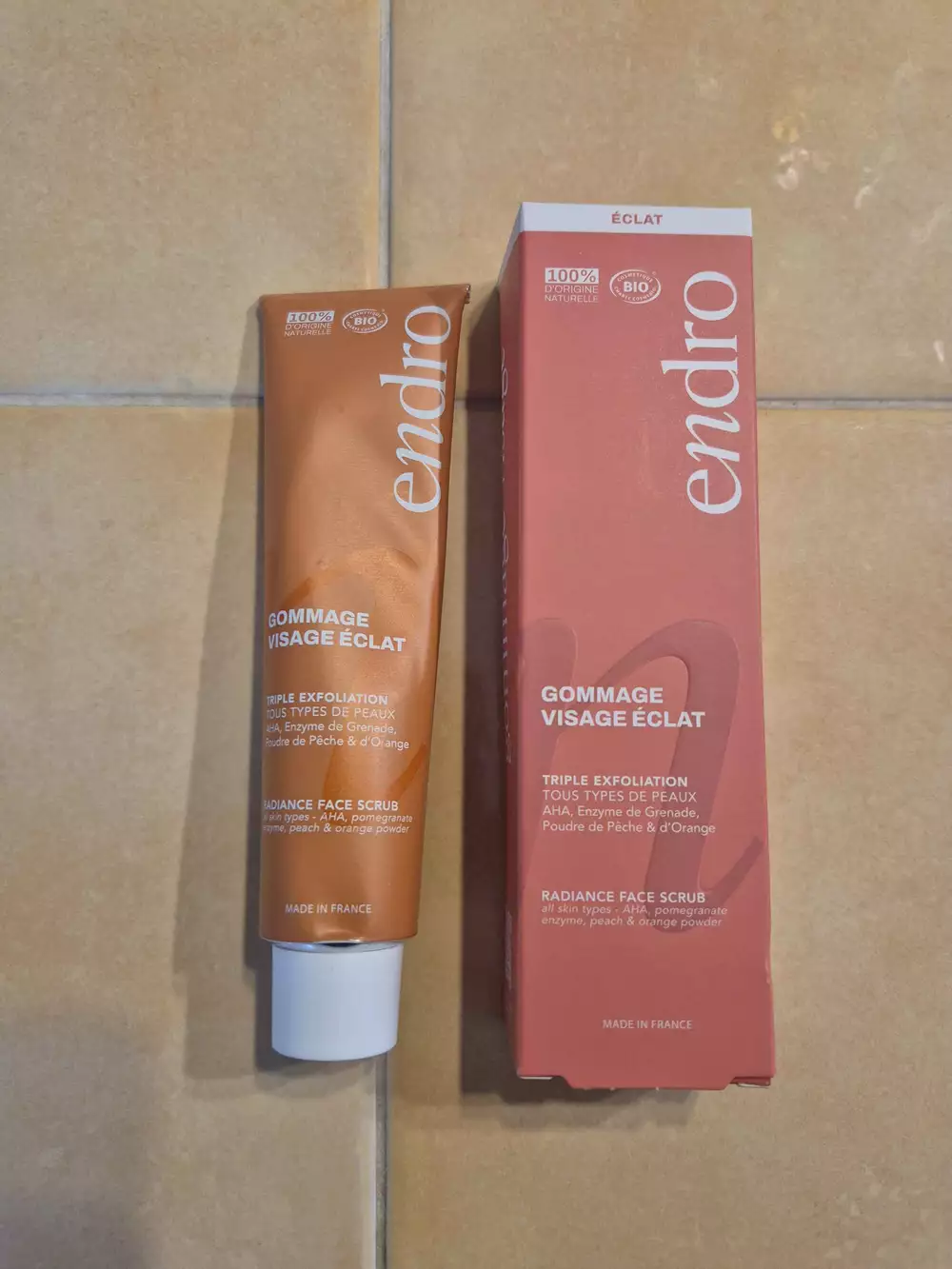 ENDRO - Gommage visage éclat 
