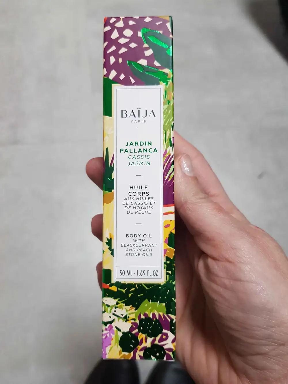 BAIJA -  Jardin Pallanca - Huile corps