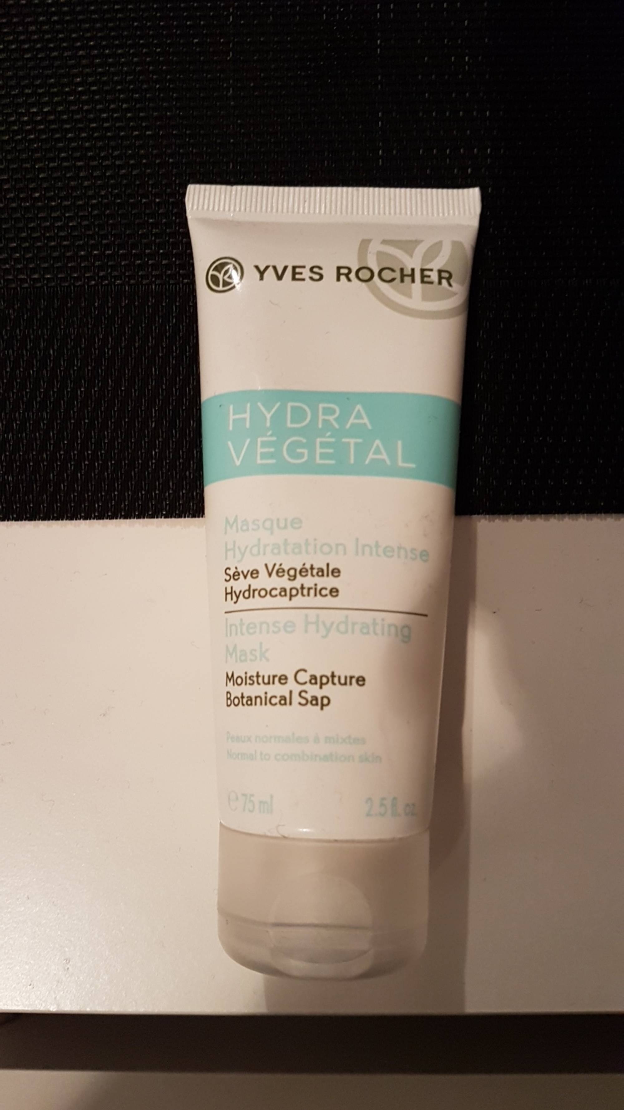 YVES ROCHER - Hydra Végétal - Masque hydratation intense